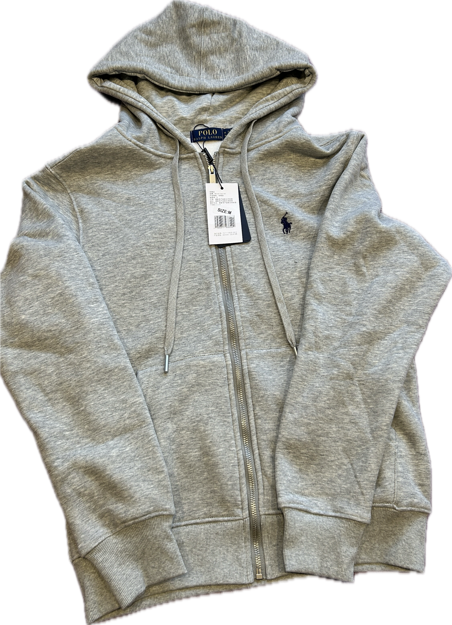 Ralph Lauren Zipper - Gray and Blue