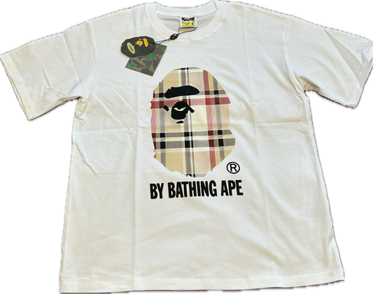 Bape X Burberry t-shirt