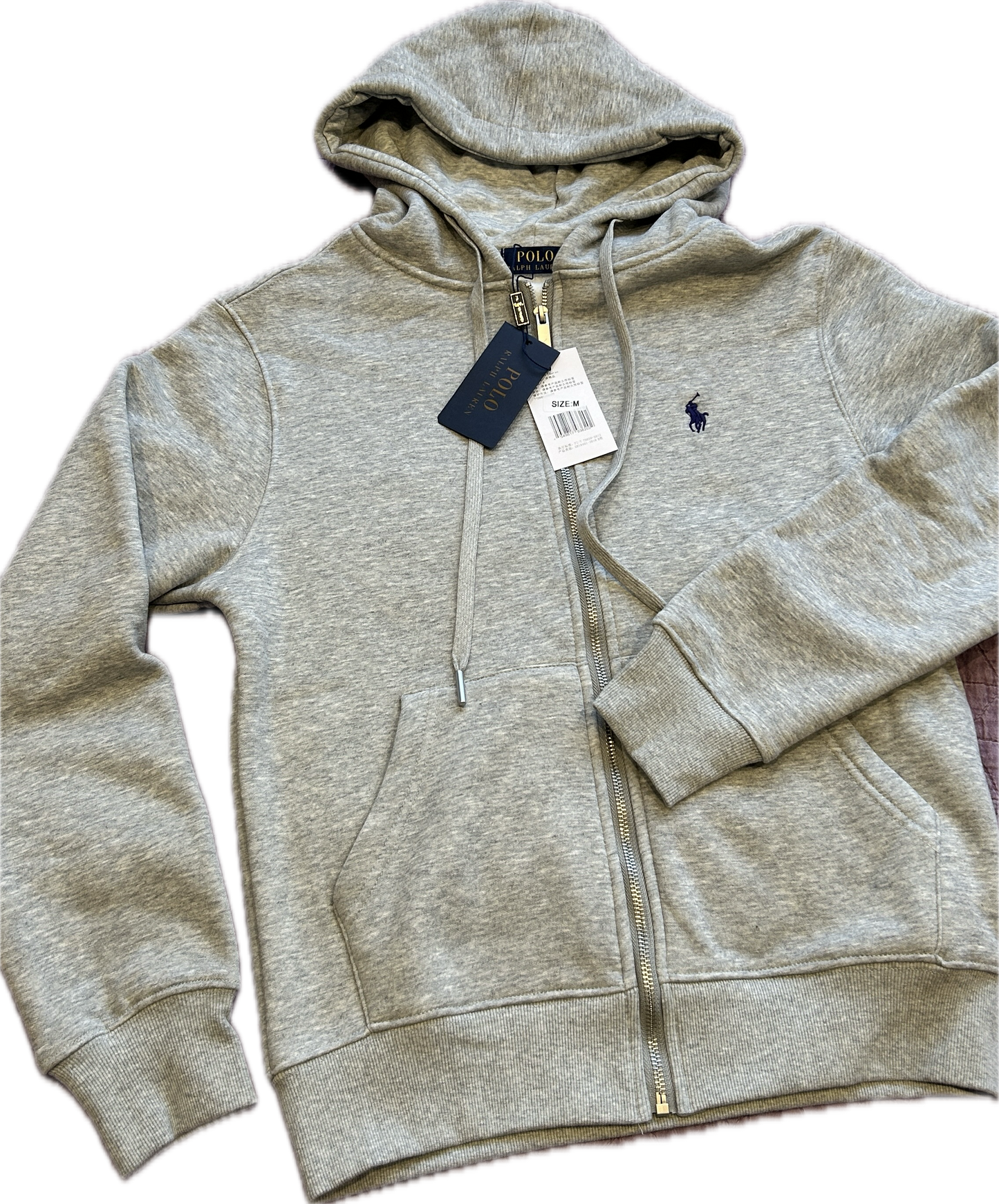 Ralph Lauren Zipper - Gray and Blue