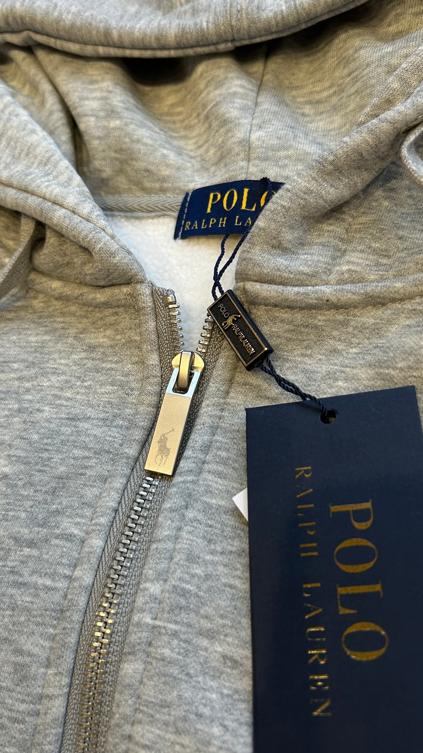 Ralph Lauren Zipper - Gray and Blue